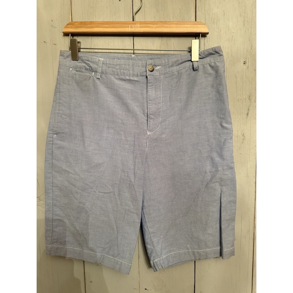 Polo Ralph Lauren Classic Light Blue Oxford Pony Shorts Boys Sz-20 Worn 1X